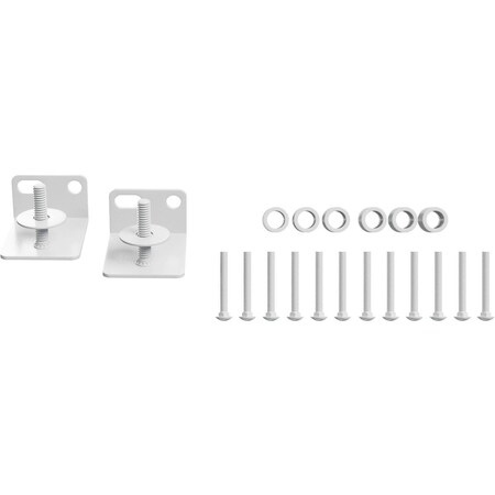 Ekena Millwork Barnfold 4-Door Adapter Kit, Rocket White GB6007M4K4RW